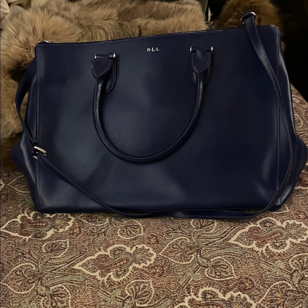 Lauren Ralph Lauren Dark Blue Shoulder Bag